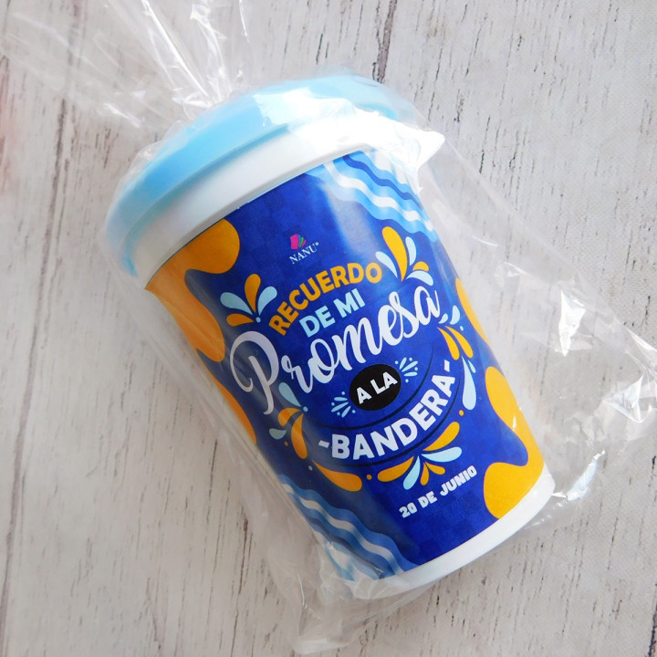 Vaso Promesa a la Bandera (Diseño Sujeto a Stock)