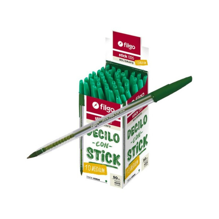 Lapiceras Stick 026 Smile Cajax50 FILGO