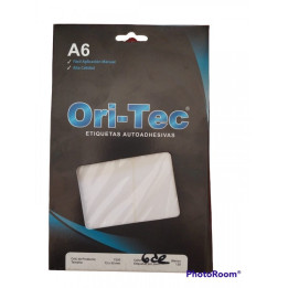Etiqueta Blanca Grande 75x50 mm