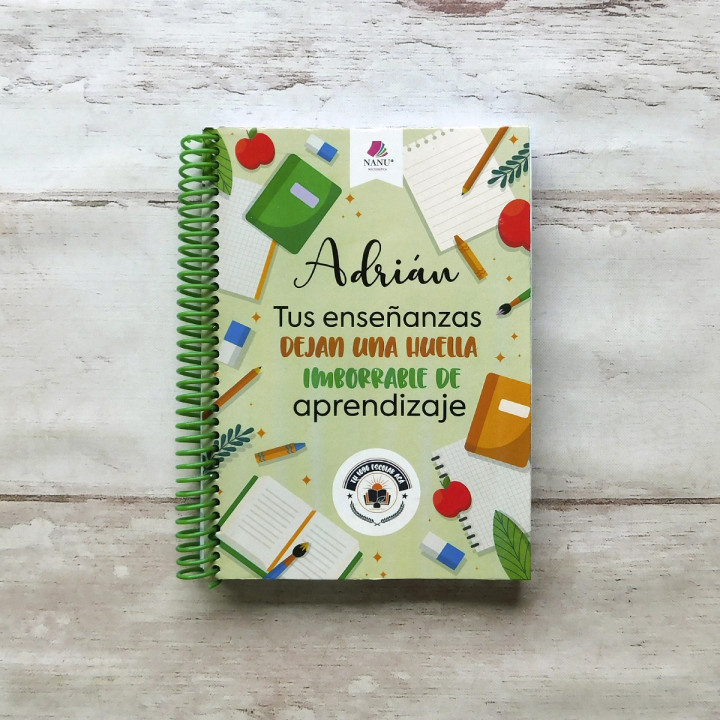 Agenda Docente Personalizada A5 (10 días háb.)