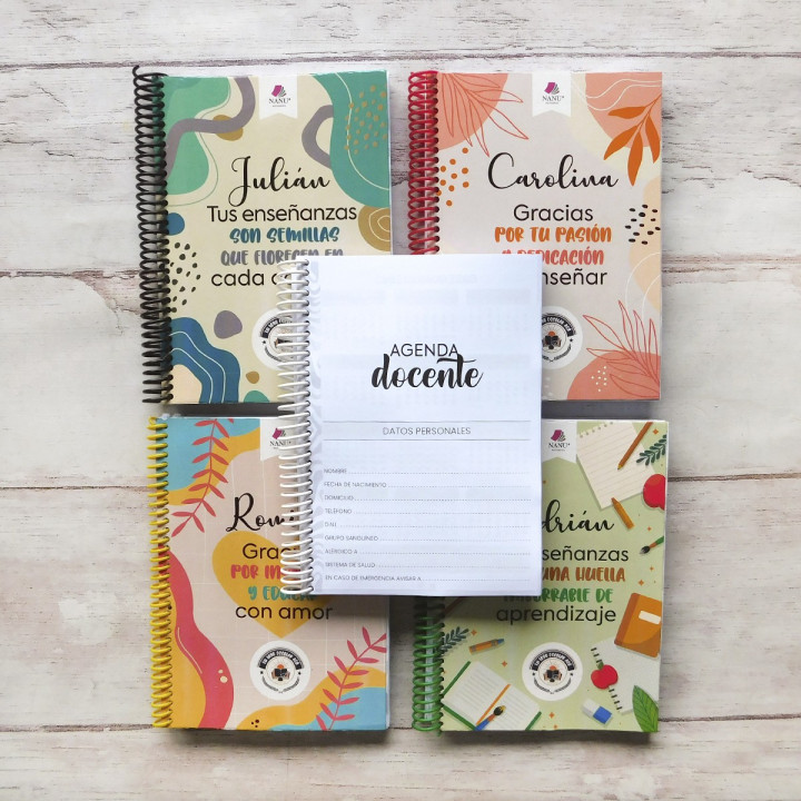 Agenda Docente Personalizada A5 (10 días háb.)