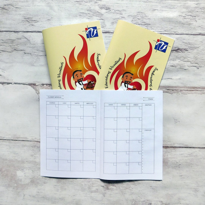 Planner Mensual Personalizado Tapa (10 días háb.)