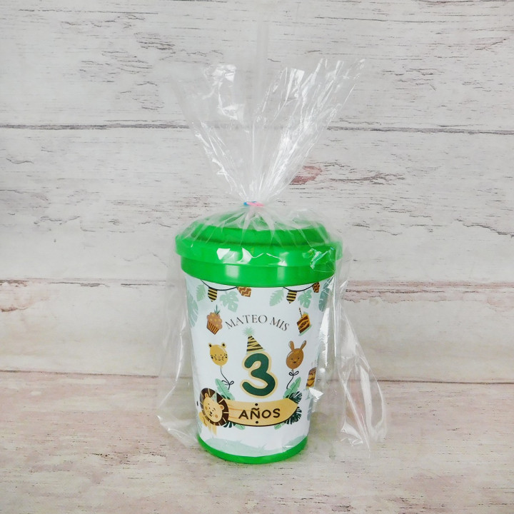Vasos de colores PERSONALIZADO (10 días háb.)