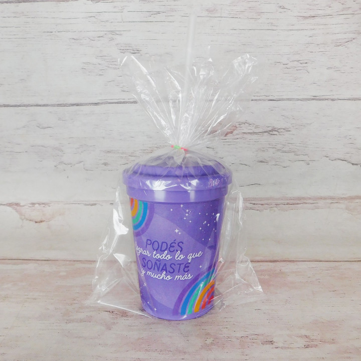 Vasos de colores PERSONALIZADO (10 días háb.)