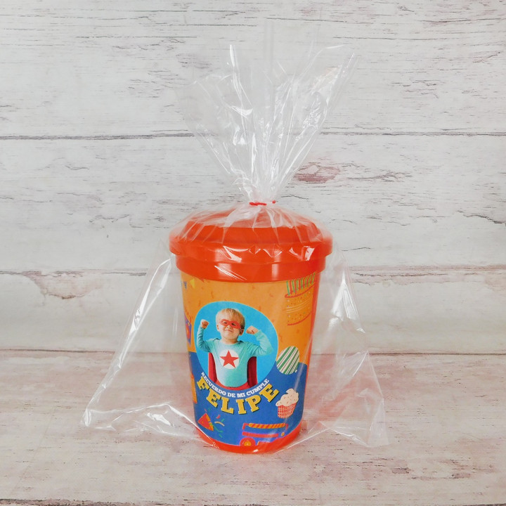 Vasos de colores PERSONALIZADO (10 días háb.)