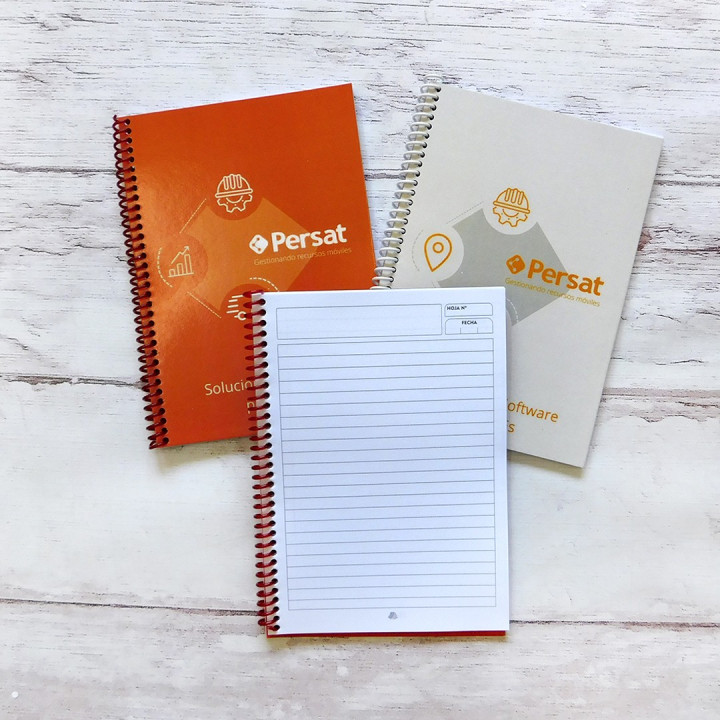Cuaderno A5 PERSONALIZADO (10 días háb.)