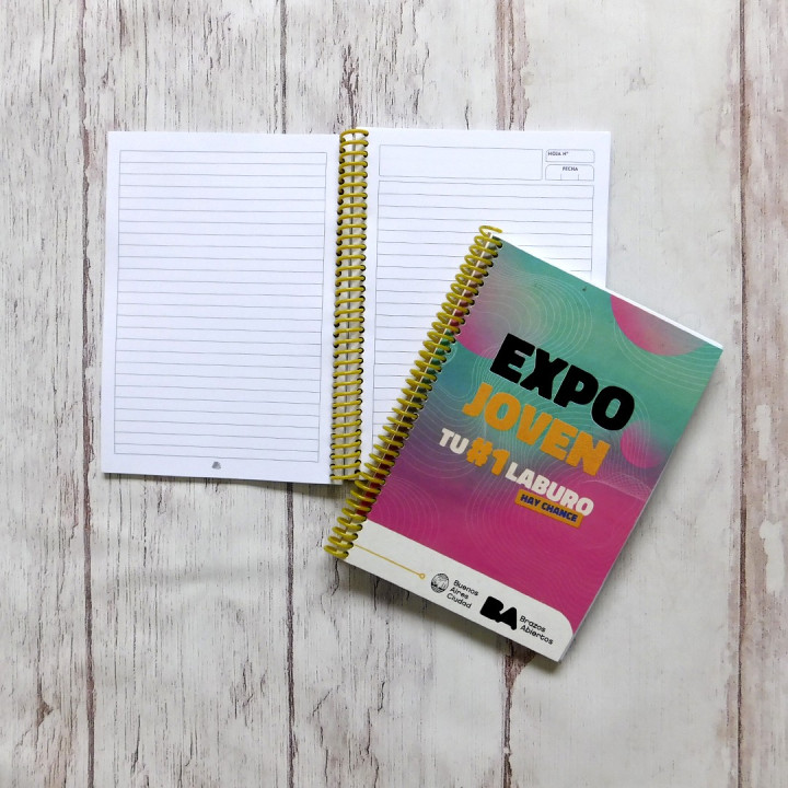 Cuaderno A5 PERSONALIZADO (10 días háb.)