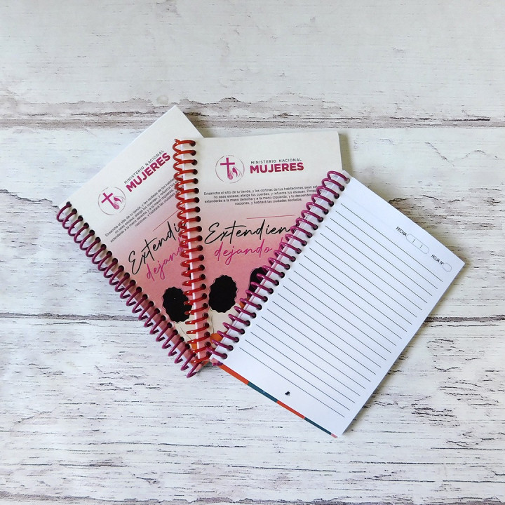 Cuaderno A6 PERSONALIZADO (10 días háb.)