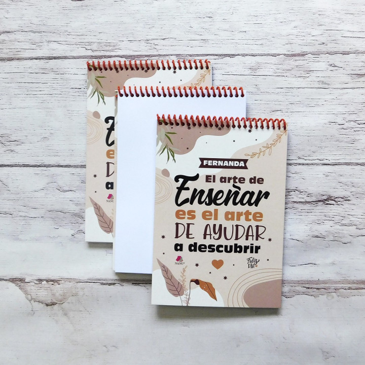 Anotador 20x14 PERSONALIZADO (10 días háb.)