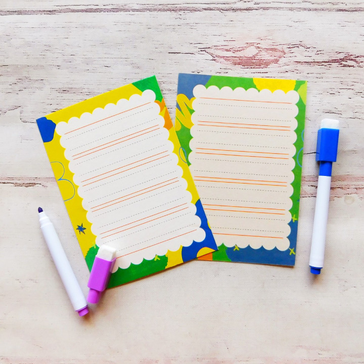 TARJETA CARTAS DIDACTICAS ABC CON FIBRON