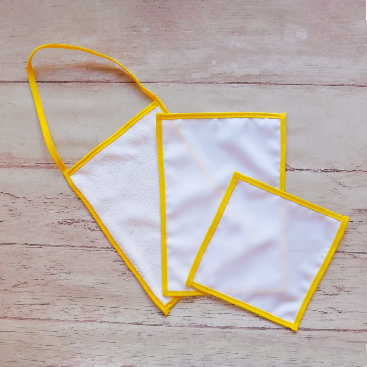 SET JARDIN Sublimable  (TOALLA, SERVILLETA, MANTEL)