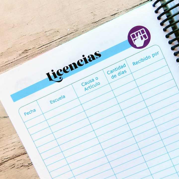 AGENDA DOCENTE TAPA DURA TAMAÑO 17X21