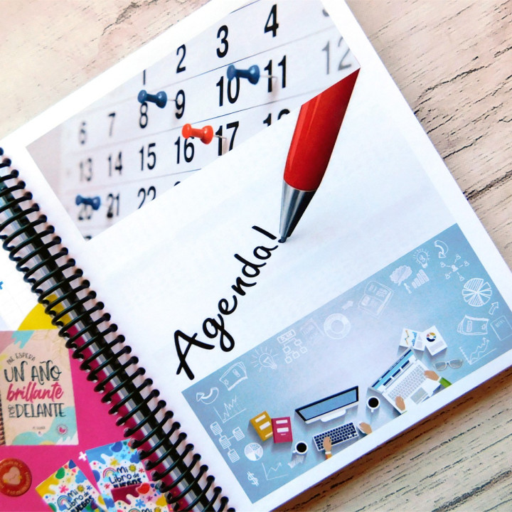 AGENDA DOCENTE TAPA DURA TAMAÑO 17X21