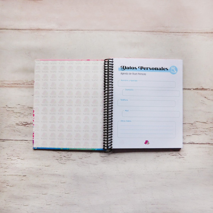 AGENDA DOCENTE TAPA DURA TAMAÑO 17X21