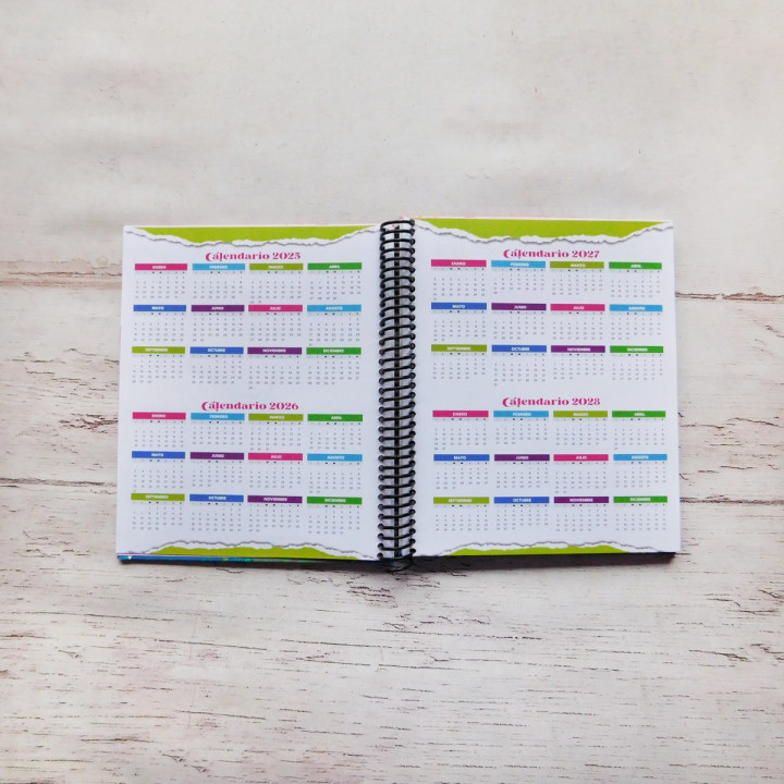 AGENDA DOCENTE TAPA DURA TAMAÑO 17X21