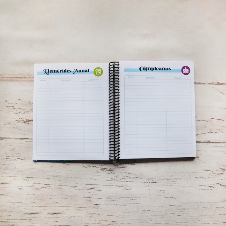 AGENDA DOCENTE TAPA DURA TAMAÑO 17X21