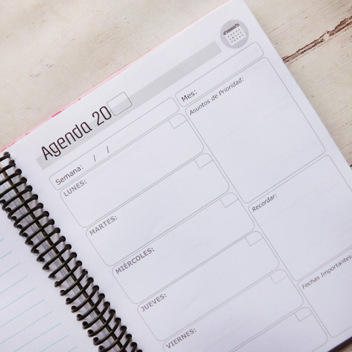 AGENDA DOCENTE TAPA DURA TAMAÑO 17X21