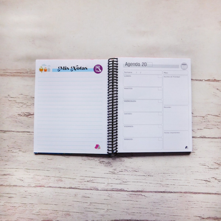 AGENDA DOCENTE TAPA DURA TAMAÑO 17X21