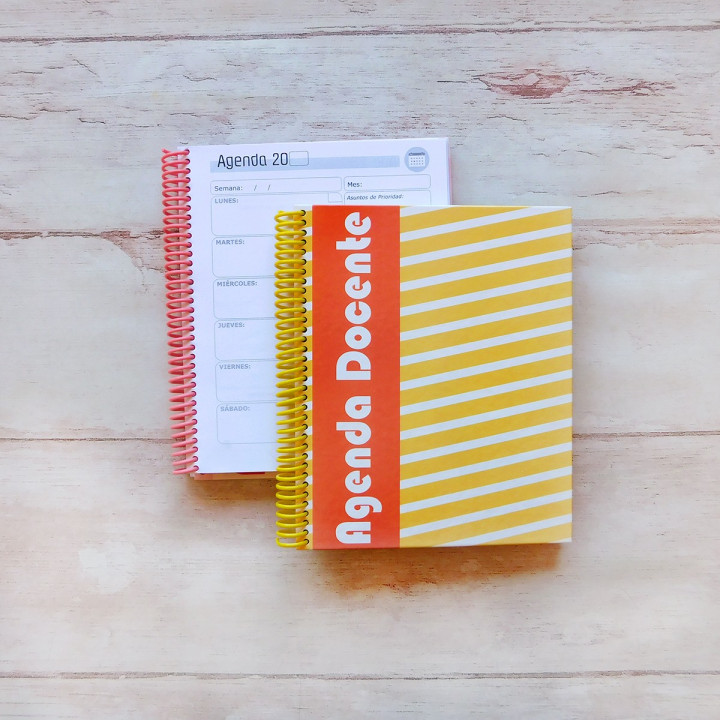 AGENDA DOCENTE TAPA DURA TAMAÑO 17X21