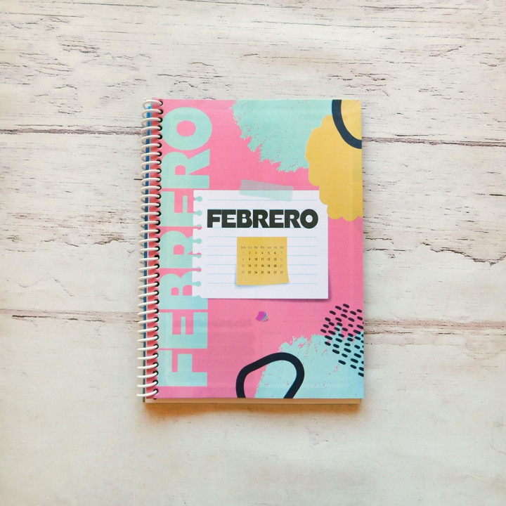 AGENDA A5 2026 SEMANAL FULL COLOR Sublimable