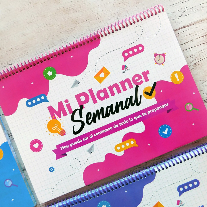 Planner Semanal Perpetua Anillado A4