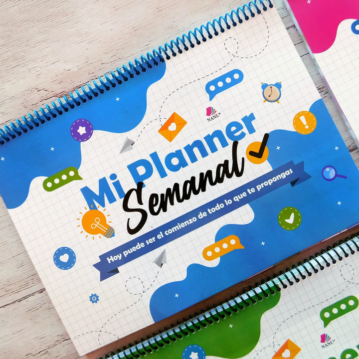 Planner Semanal Perpetua Anillado A4