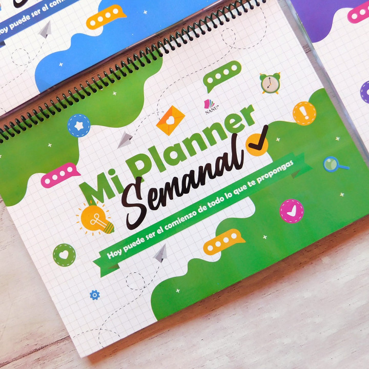 Planner Semanal Perpetua Anillado A4