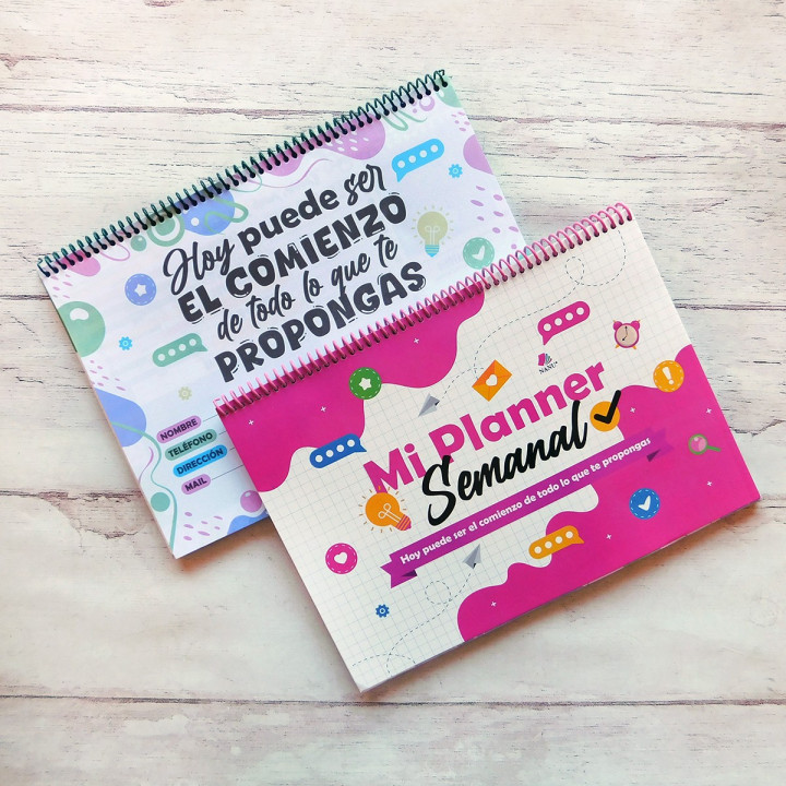 Planner Semanal Perpetua Anillado A4