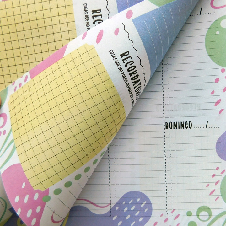 Planner Semanal Perpetua Anillado A4