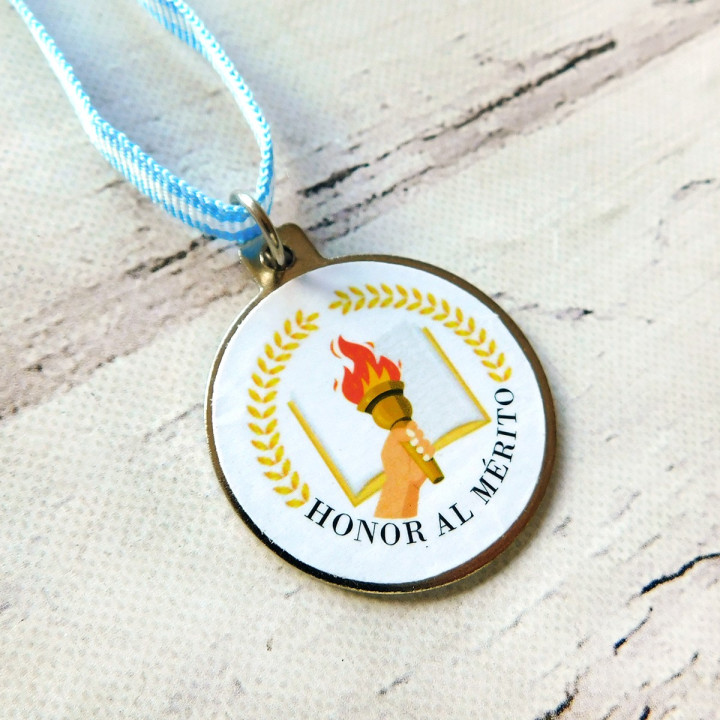 MEDALLA HONOR AL MÉRITO MAS CINTA