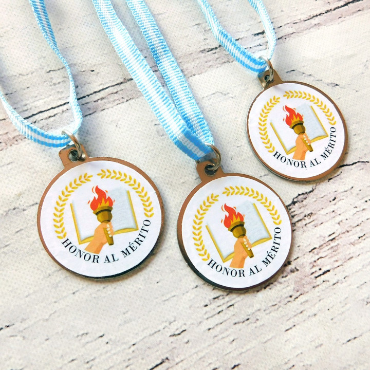 MEDALLA HONOR AL MÉRITO MAS CINTA