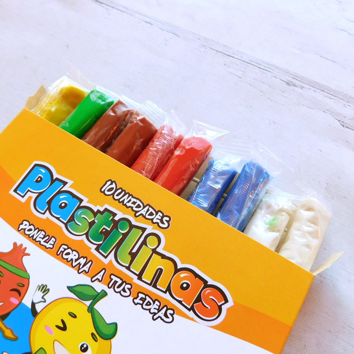 Plastilinas x10