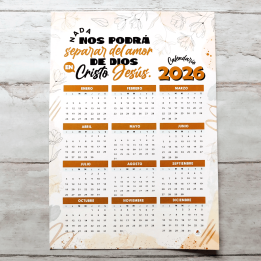 RELIGIOSO CALENDARIO A3 PARA COLGAR