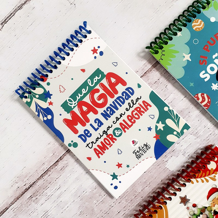 Anotador 10x14 Navidad