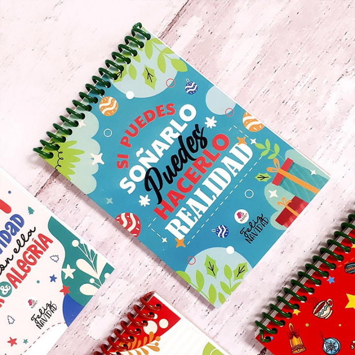 Anotador 10x14 Navidad