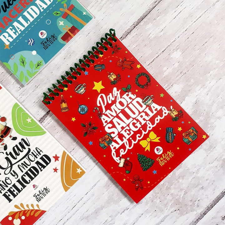 Anotador 10x14 Navidad