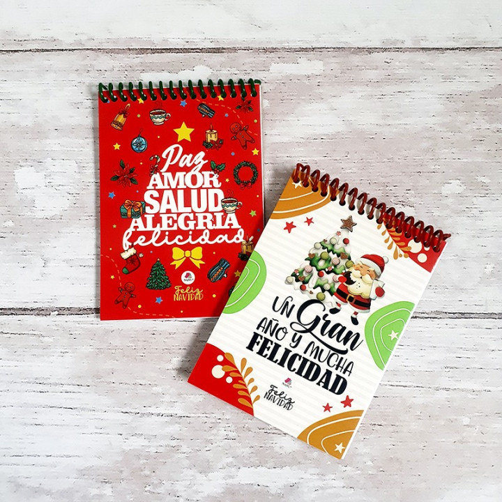Anotador 10x14 Navidad