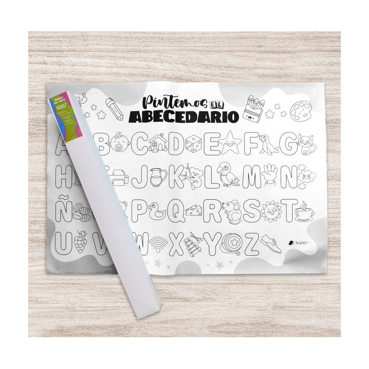 CAJA DE 5 LAMINAS GIGANTE PARA COLOREAR