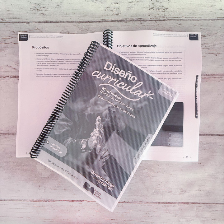 Libro Diseño Curricular Maternal 2026 CABA