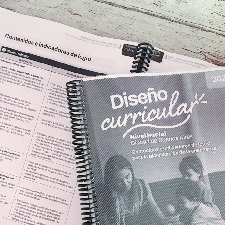 Libro Diseño Curricular Nivel Inicial 2026 Sala 3 años
