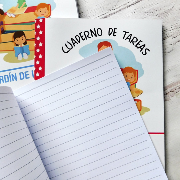 LIBRO CUADERNO TIPO ABC TAREAS