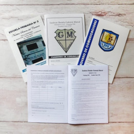 CUADERNO DE COMUNICADOS ABROCHADO A4 44 PAG (12 días hábiles)