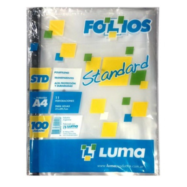 Folios A4 X 100