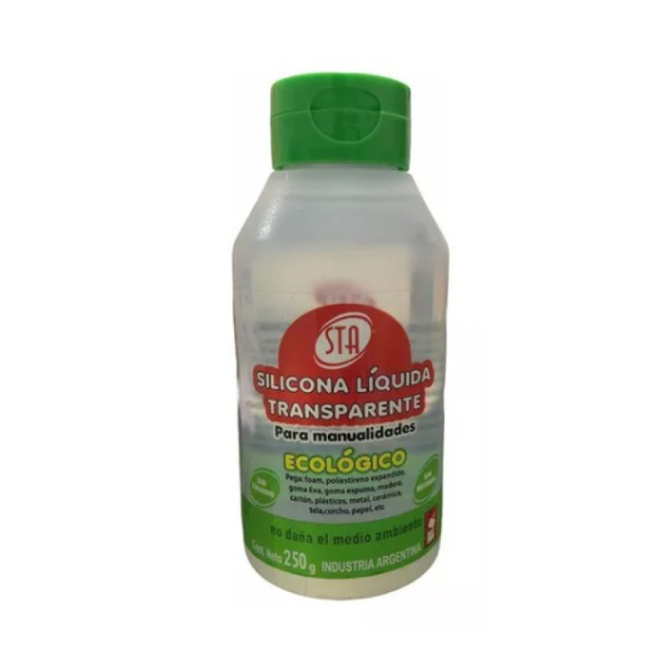Silicona Liquida Transparente 250 cc