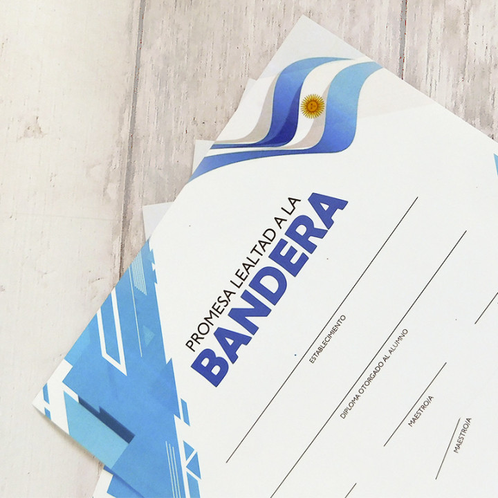 DIPLOMA PROMESA A LA BANDERA
