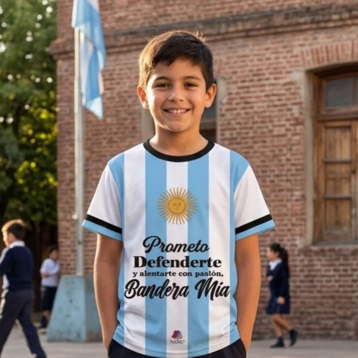 PROMESA A LA BANDERA CAMISETA ARGENTINA