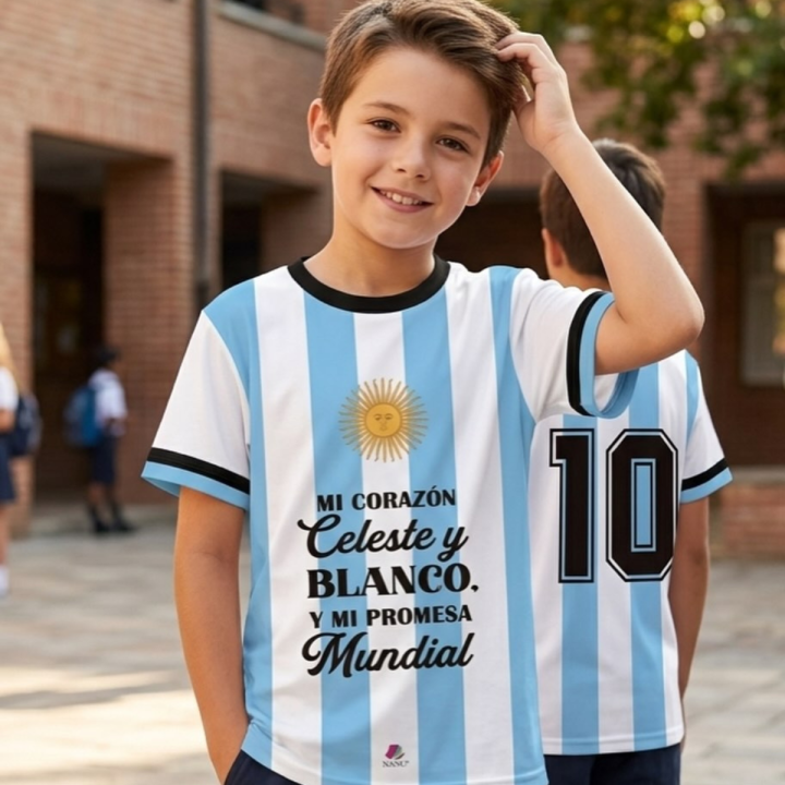 PROMESA A LA BANDERA CAMISETA ARGENTINA