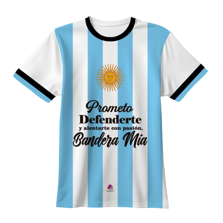 PROMESA A LA BANDERA CAMISETA ARGENTINA