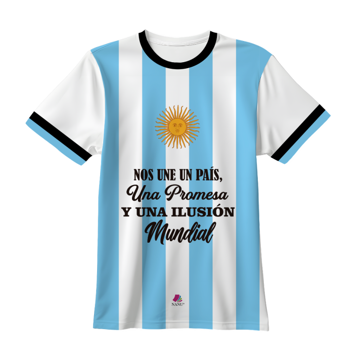 PROMESA A LA BANDERA CAMISETA ARGENTINA