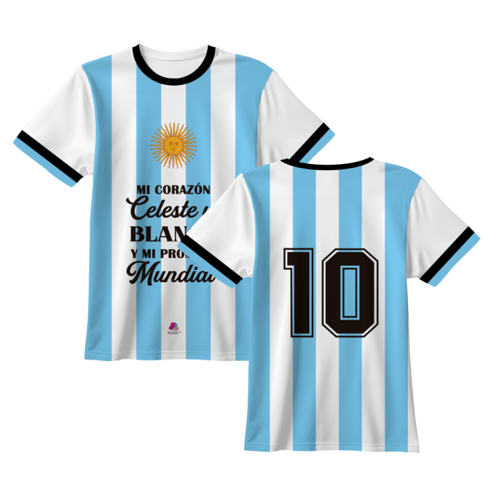 PROMESA A LA BANDERA CAMISETA ARGENTINA